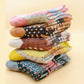 US 5 Pairs Wool Socks Womens Winter Warm Thick Knit Cabin Cozy Crew Socks 5-9