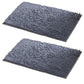 US Luxury Chenille Bath Rug Absorbent Soft Shaggy Non Slip Bathroom Mat Rugs