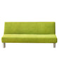 US Stretch Solid Color Futon Slipcover Full Or Queen Size Armless Sofa Bed Cover