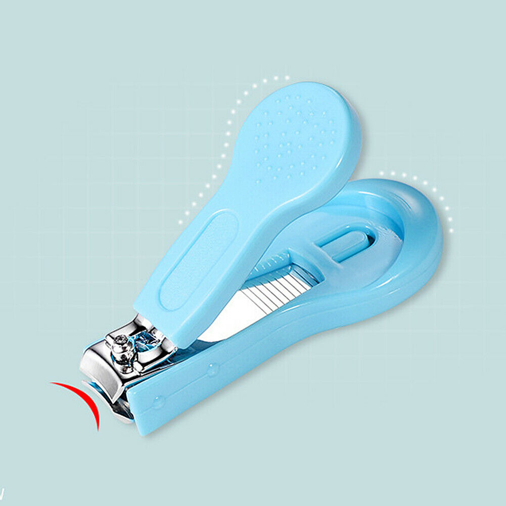 US 4-in-1 Baby Newborn Grooming Kit Nail Clippers Scissor Nail File Tweezer Set