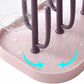 US Baby Bottle Drying Rack Portable Bottle Dryer Holder Nipples Cups Pump Parts