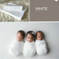 US Cotton Newborn Baby Swaddle Blanket Muslin Receiving Blanket Photo Wrap Props