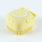 US Baby Silicone Bath Scrubber Gel Dispenser Comb Cradle Cap Pet Massage Brush