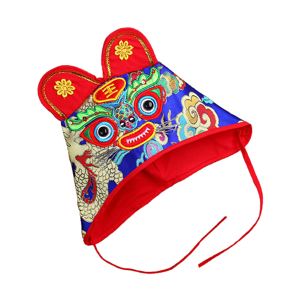 US Baby Tiger Hat Chinese Traditional New Year Newborn Infant Toddler Photo Prop