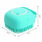 US Baby Silicone Bath Scrubber Gel Dispenser Comb Cradle Cap Pet Massage Brush