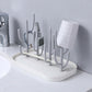 US Baby Bottle Drying Rack Portable Bottle Dryer Holder Nipples Cups Pump Parts